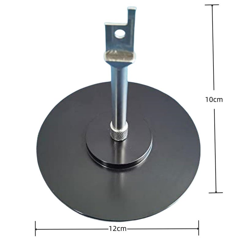 EBIEFLY DIY UVC Reciprocating Saw Machines Large Adapter Suction Cup Attachments Connector Fit for Reciprocating Saws Tools Aluminium Smooth Surface 12cm/4.7in Diameter (Black Large) - Image 3